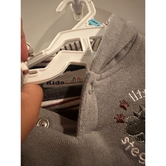 NEW Kids Headquarters Little Stegosaurus 4 Piece Outfit Size 6 Months - Picture 14 of 14